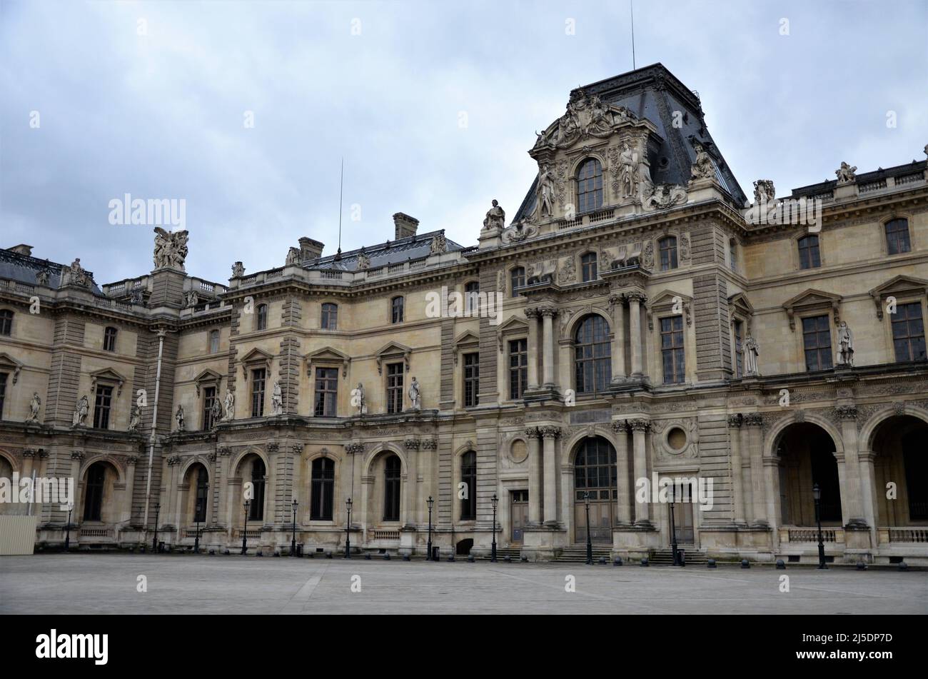 The beautiful and old architecture in Paris, France Stock Photo - Alamy