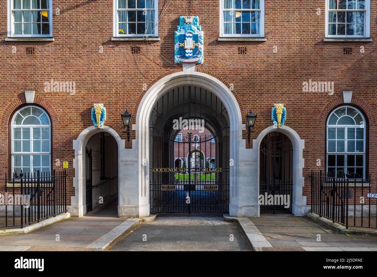 Goodenough college bloomsbury london hires stock photography and