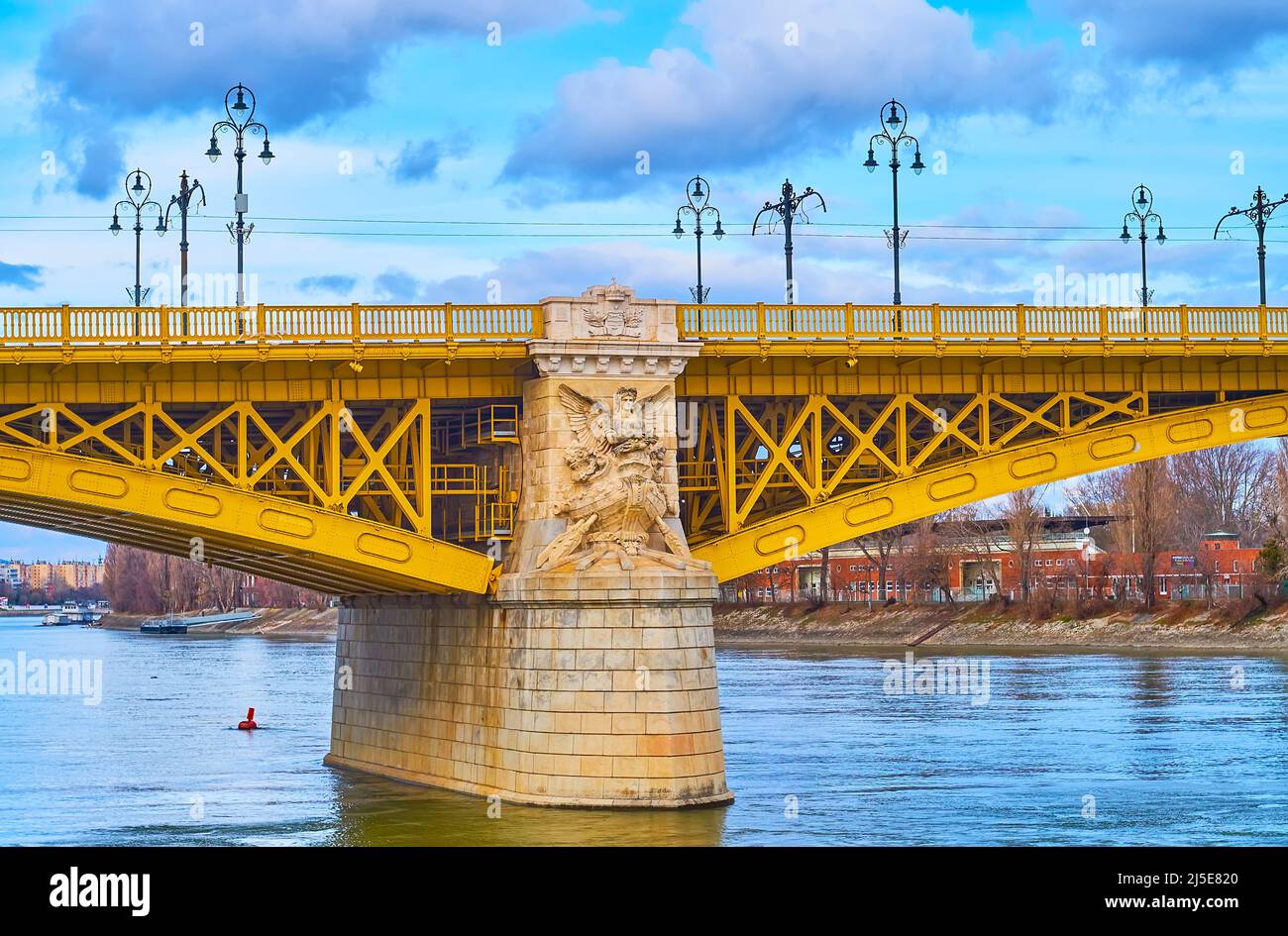 Sunset on margaret bridge hi-res stock photography and images - Alamy