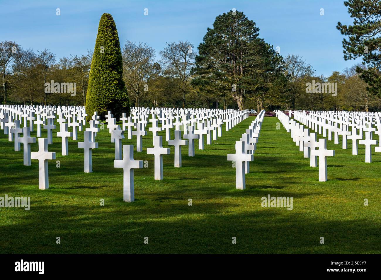 The Normandy American Cemetery Stock Photo Alamy