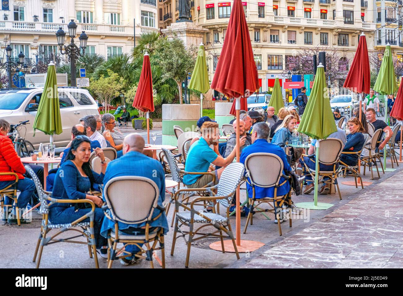 Daily Life in Valencia, Spain, 2022 Stock Photo