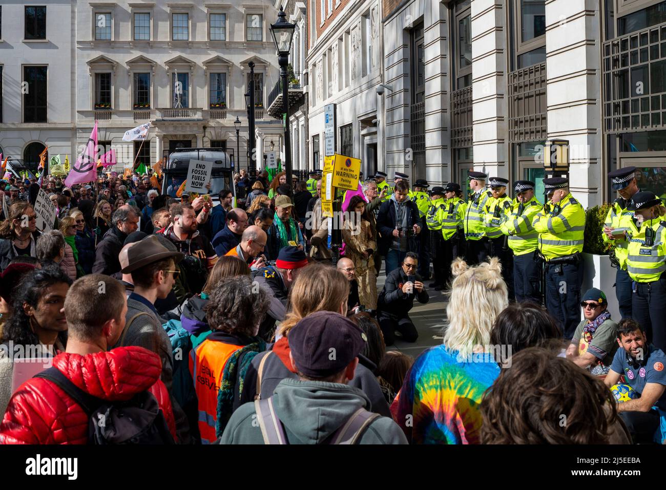 The BP London offices were a target for Extinction Rebellion protests ...