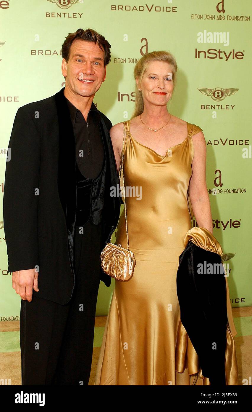 Actor patrick swayze 2004 hi-res stock photography and