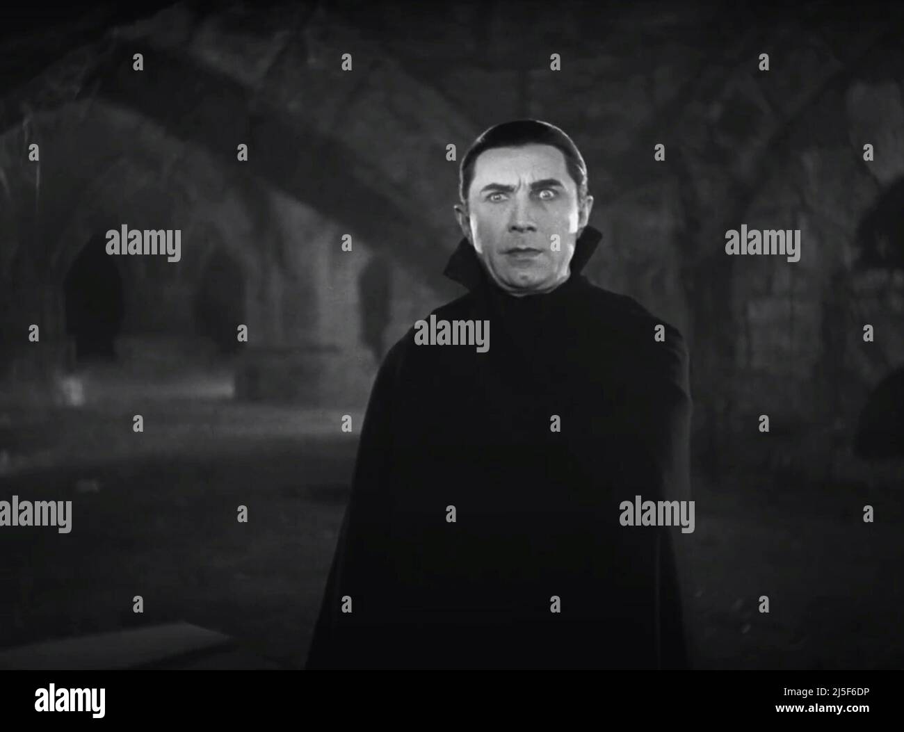 Bela Lugosi as Count Dracula - 1931 Stock Photo