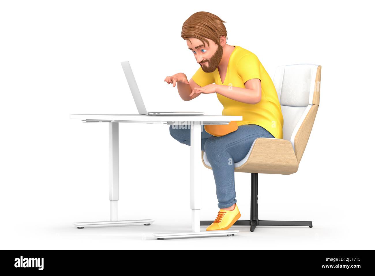 Software casual office background Cut Out Stock Images & Pictures - Alamy