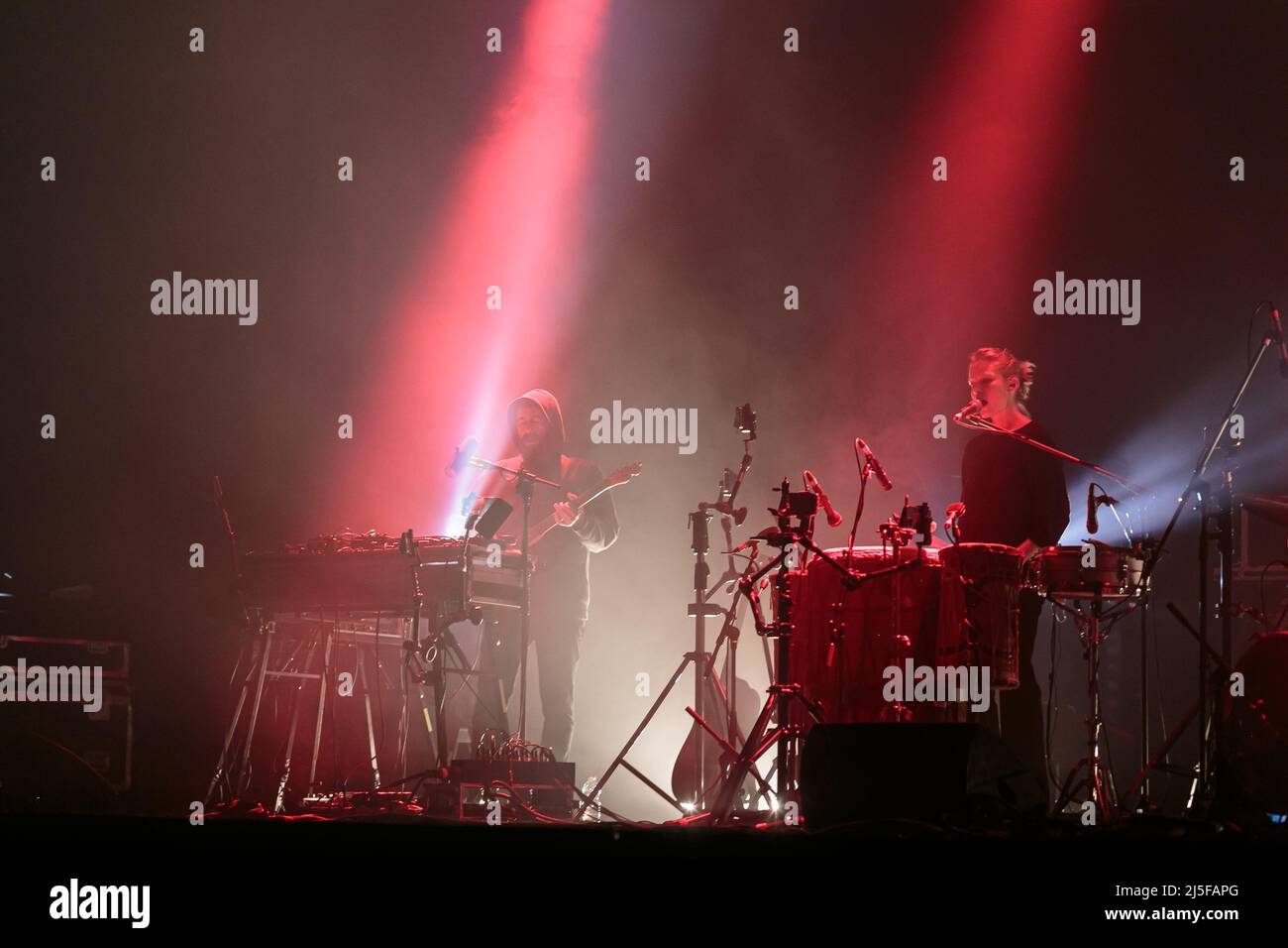 italian songwriter Iosonouncane performs live the IRA tour in Turin Stock Photo