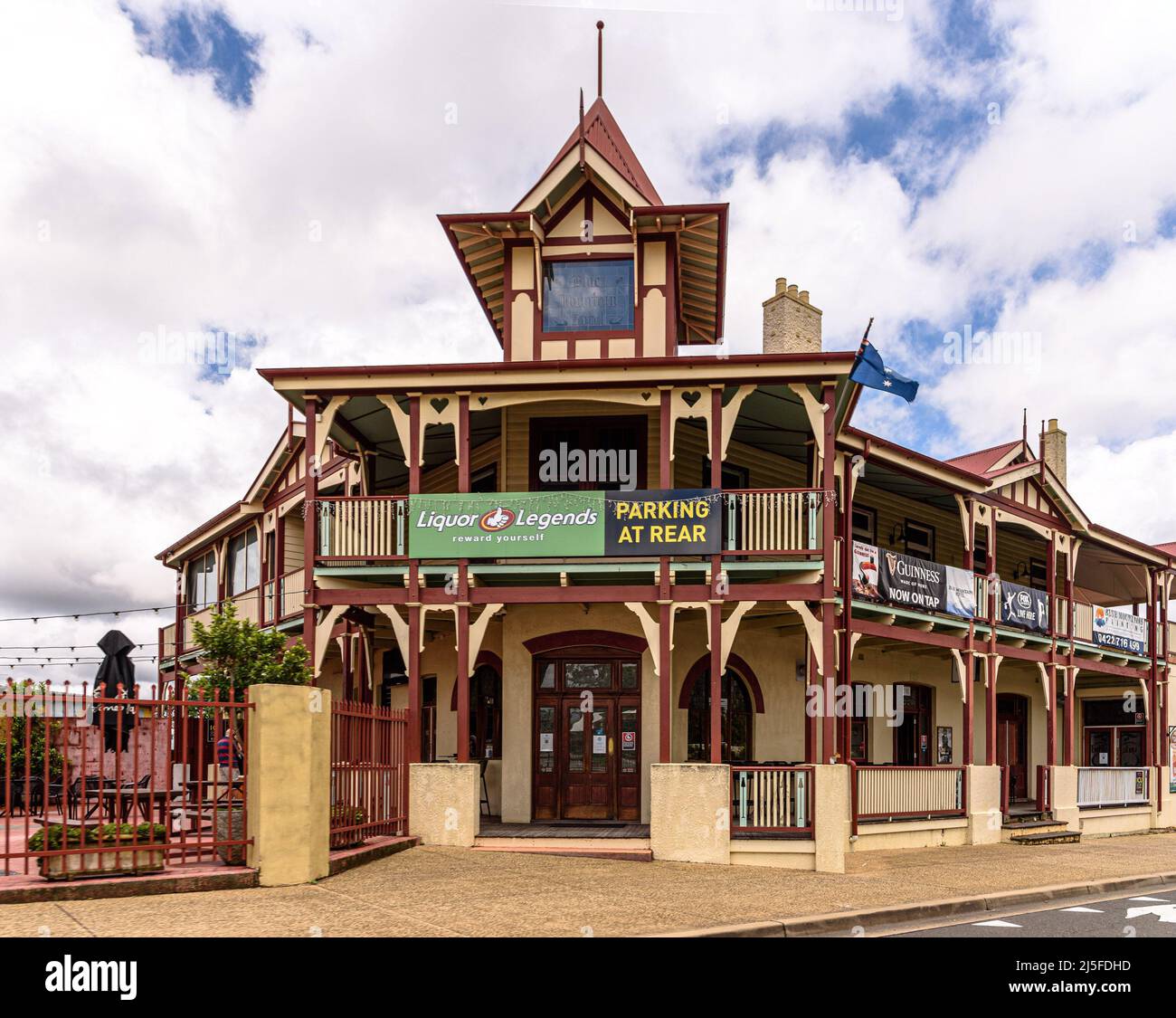 The Blue Mountain Hotel in Lawson, New South Wales Stock Photo