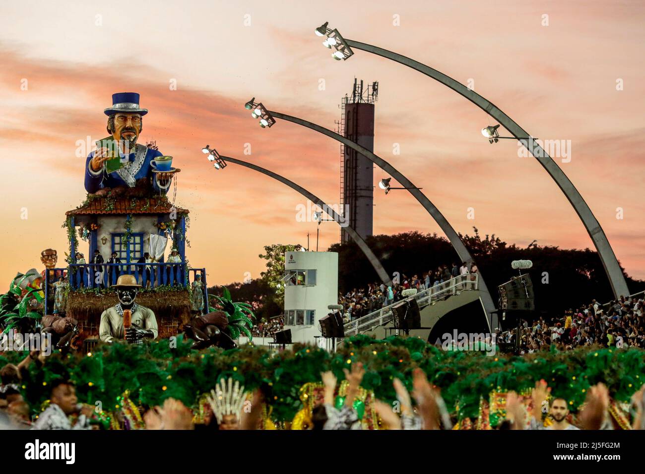 Sao Paulo Brazil 23rd Apr 22 Sp Sao Paulo 04 22 22 Carnival Sao Paulo 22 Special Group Parade Academicos Do Tatuape Samba School During A Presentation At The Sao