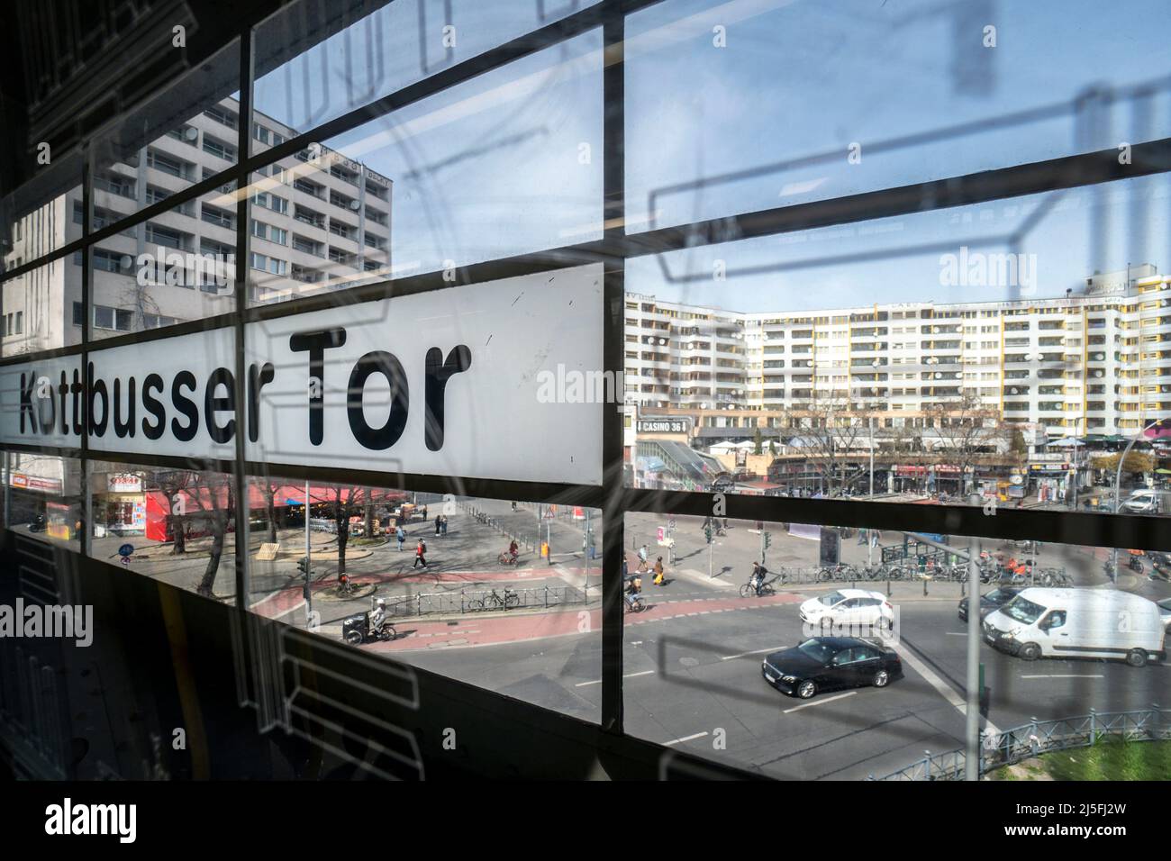 Kottbusser Tor, U-Bahn Station, Kreuzberg, Neukölln, Berlin, Stock Photo