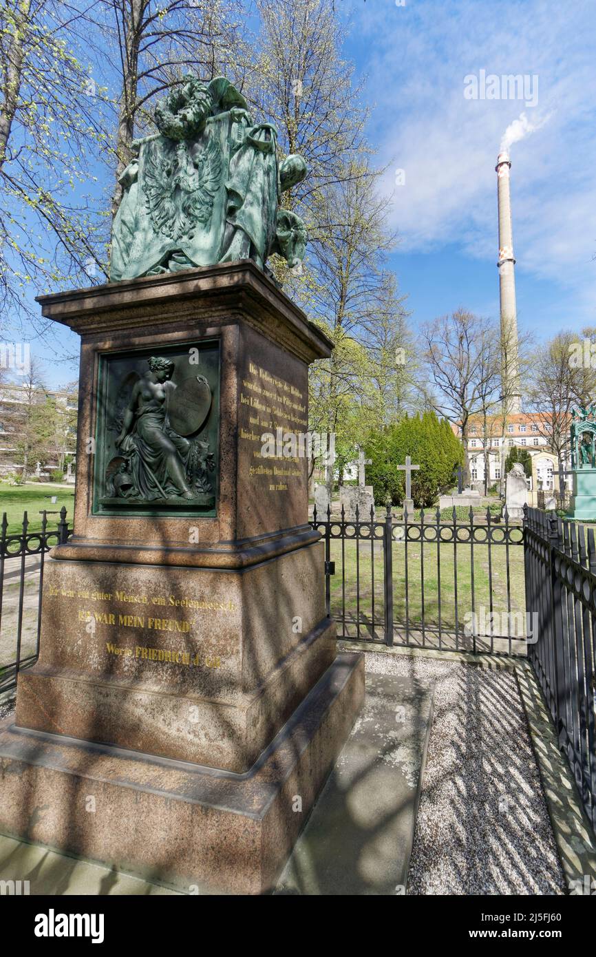 Invaliden Friedhof, Scharnhorststraße, Mitte, Berlin, Deutschland, Europa Stock Photo