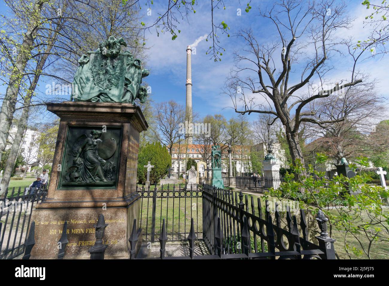 Invaliden Friedhof, Scharnhorststraße, Mitte, Berlin, Deutschland, Europa Stock Photo