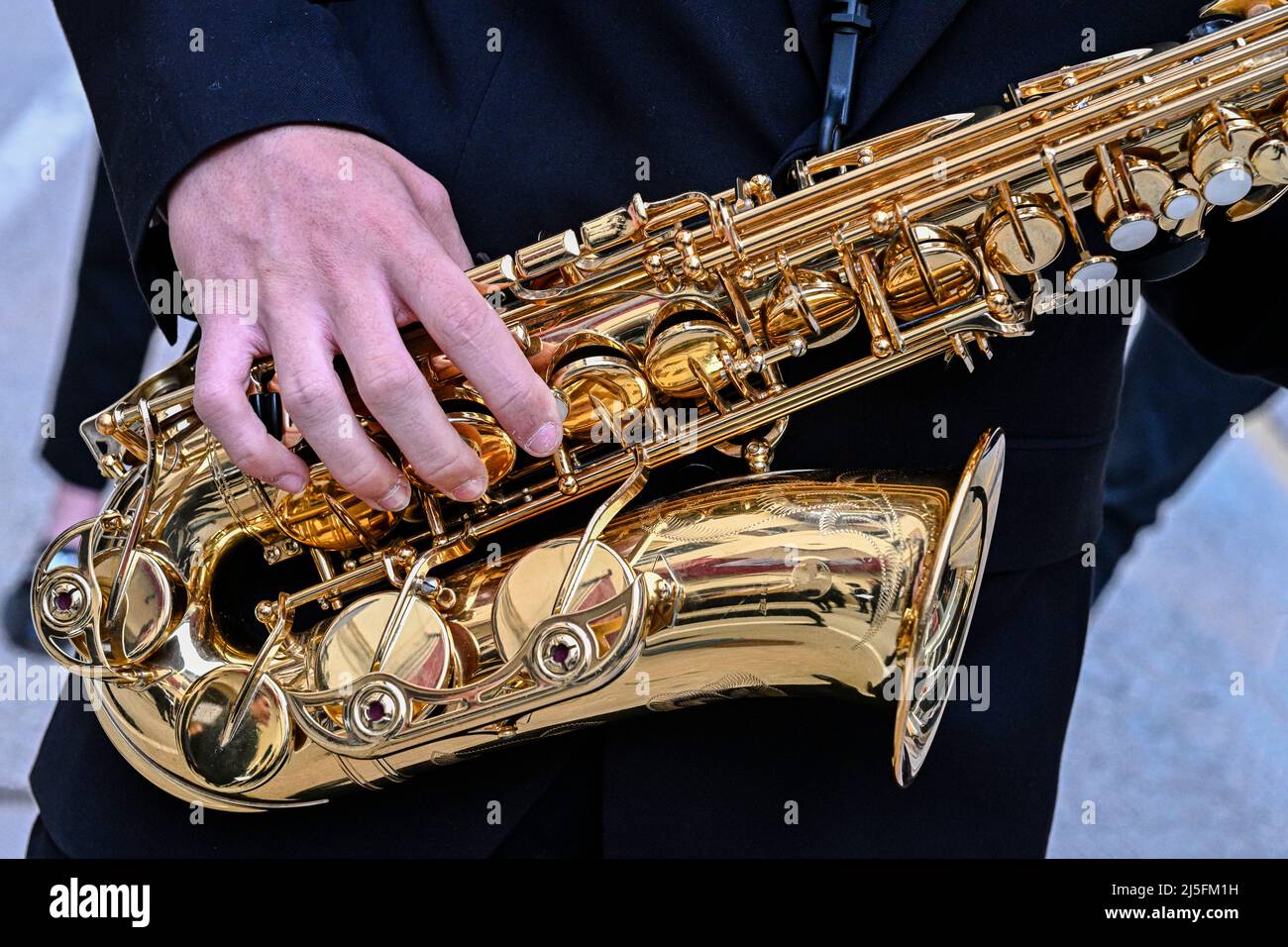 Simply Sax The saxophone, also known as saxophone or simply saxophone Stock Photo ...