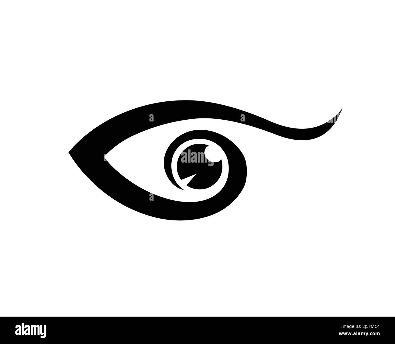 Eye care logo vector illustration isolated Stock Vector Image & Art - Alamy