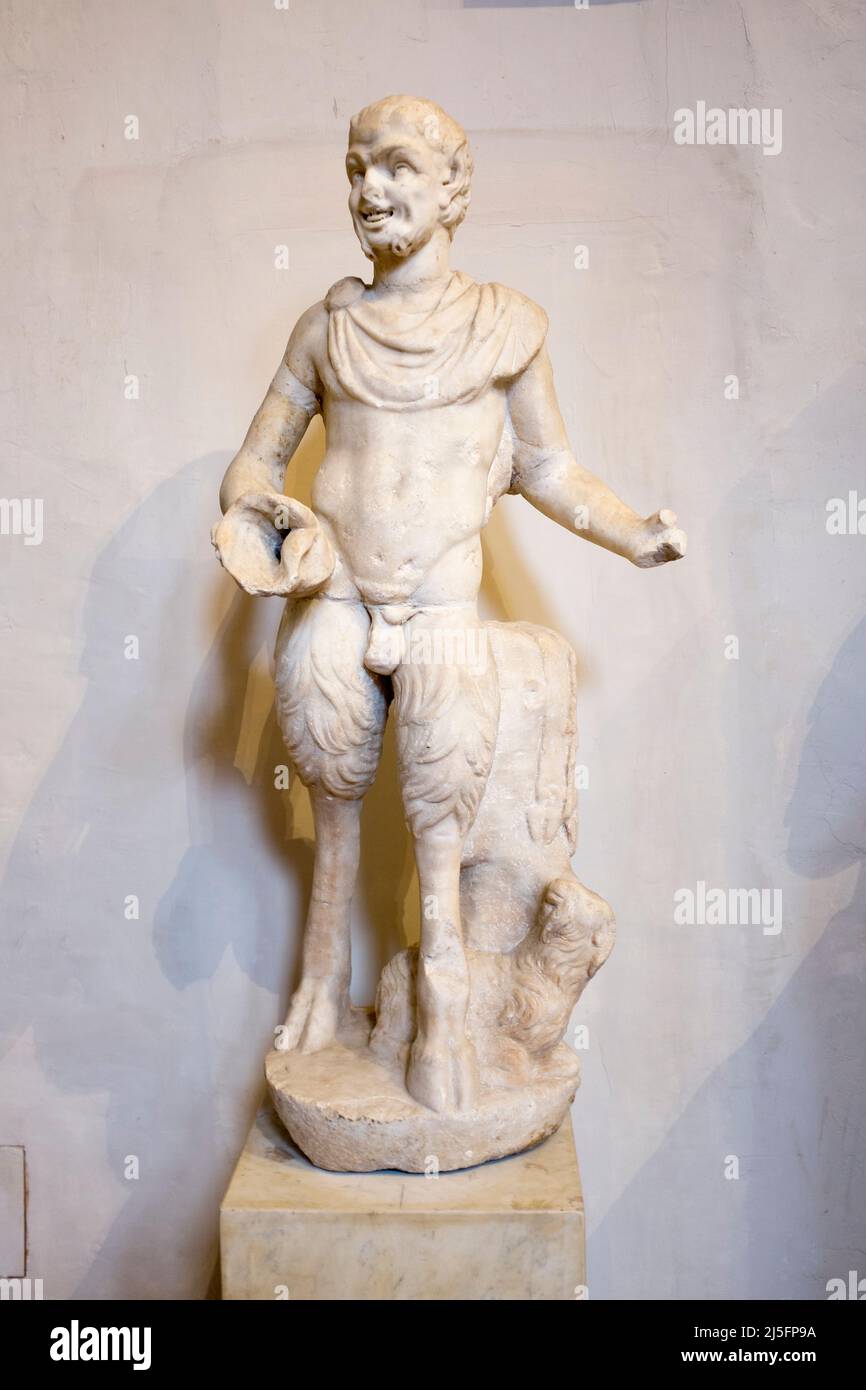Sculpture Figure Palazzo Barberini Rome Italy Stock Photo Alamy