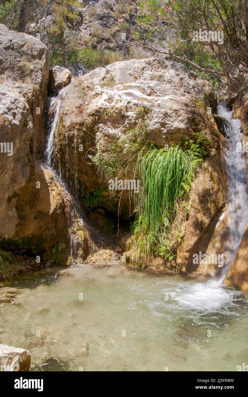 hiking route along the river Chillar in Nerja Stock Photo Alamy