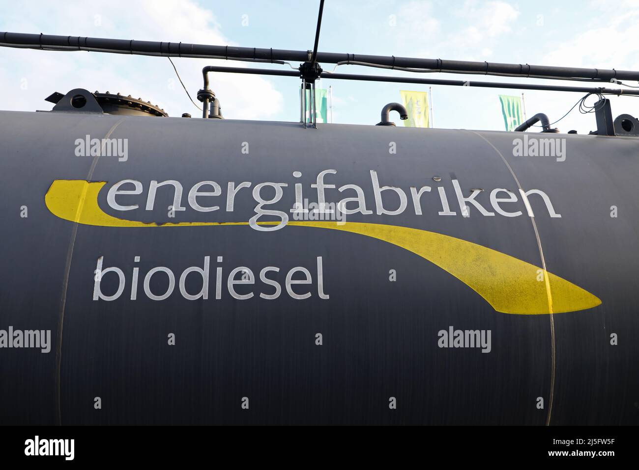 Energifabriken, biodiesel, fuel station Stock Photo Alamy