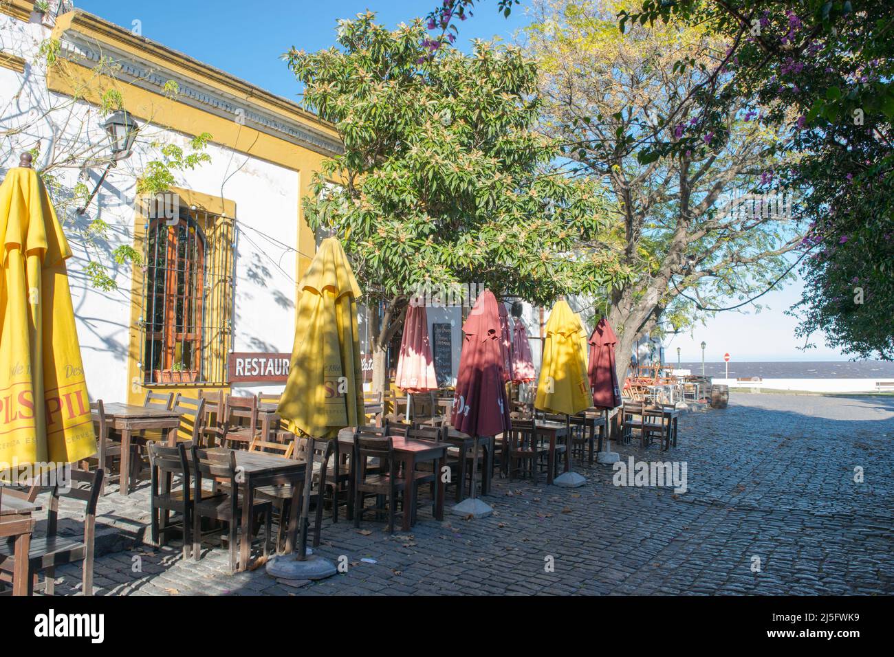 Colonial house in Colonia del Sacramento, Uruguay Stock Photo Alamy
