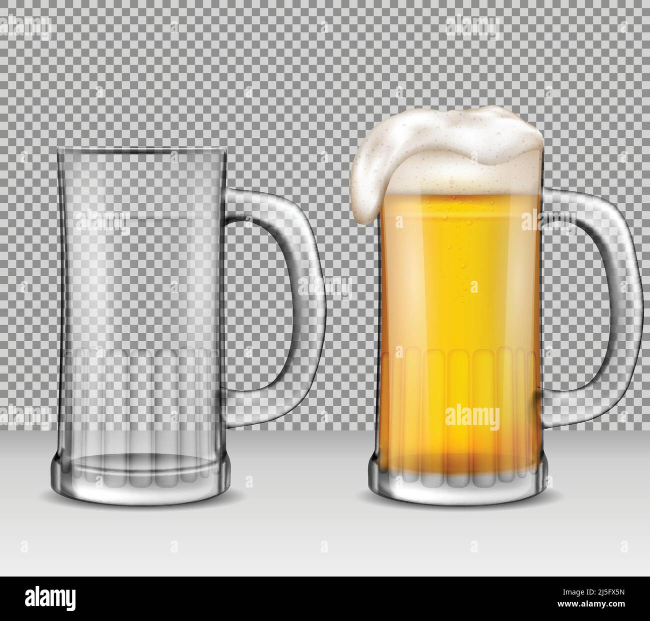 Dimple Stein Beer Mug, Glass Beer Mugs with Handles, Freezable Beer Glasses,  Bee