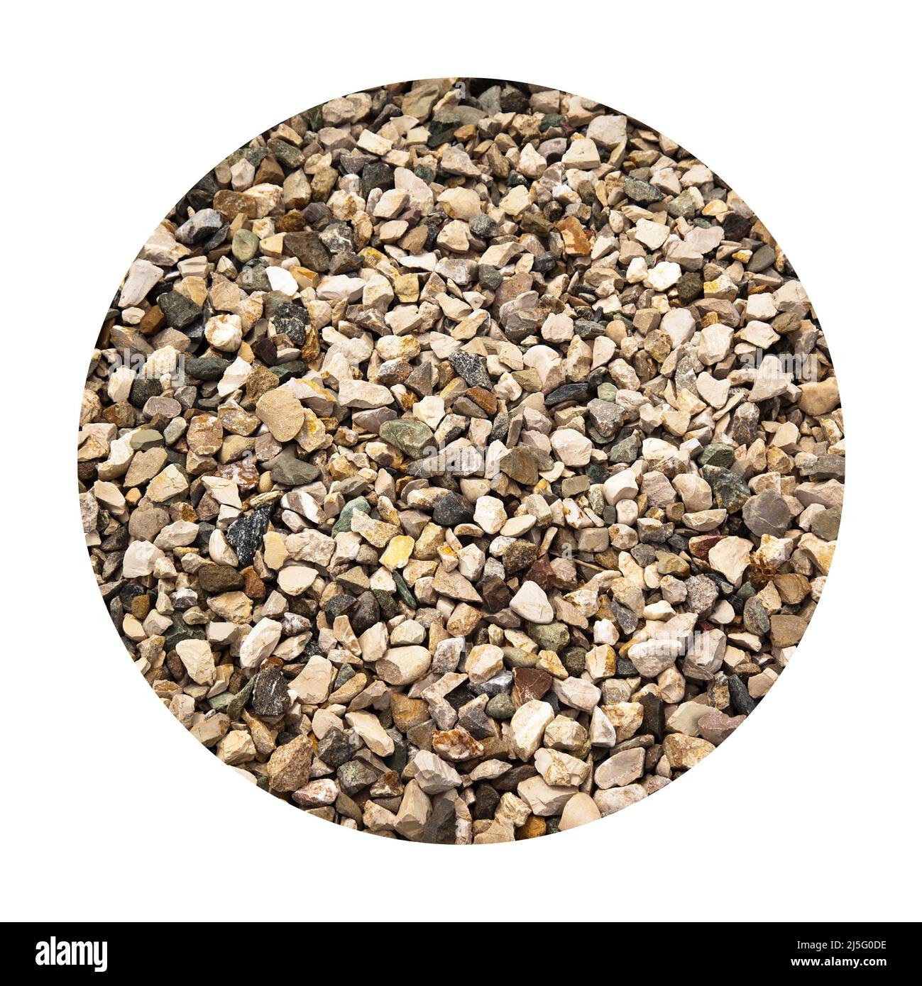 Colored pebbles texture background, decorative small stones texture