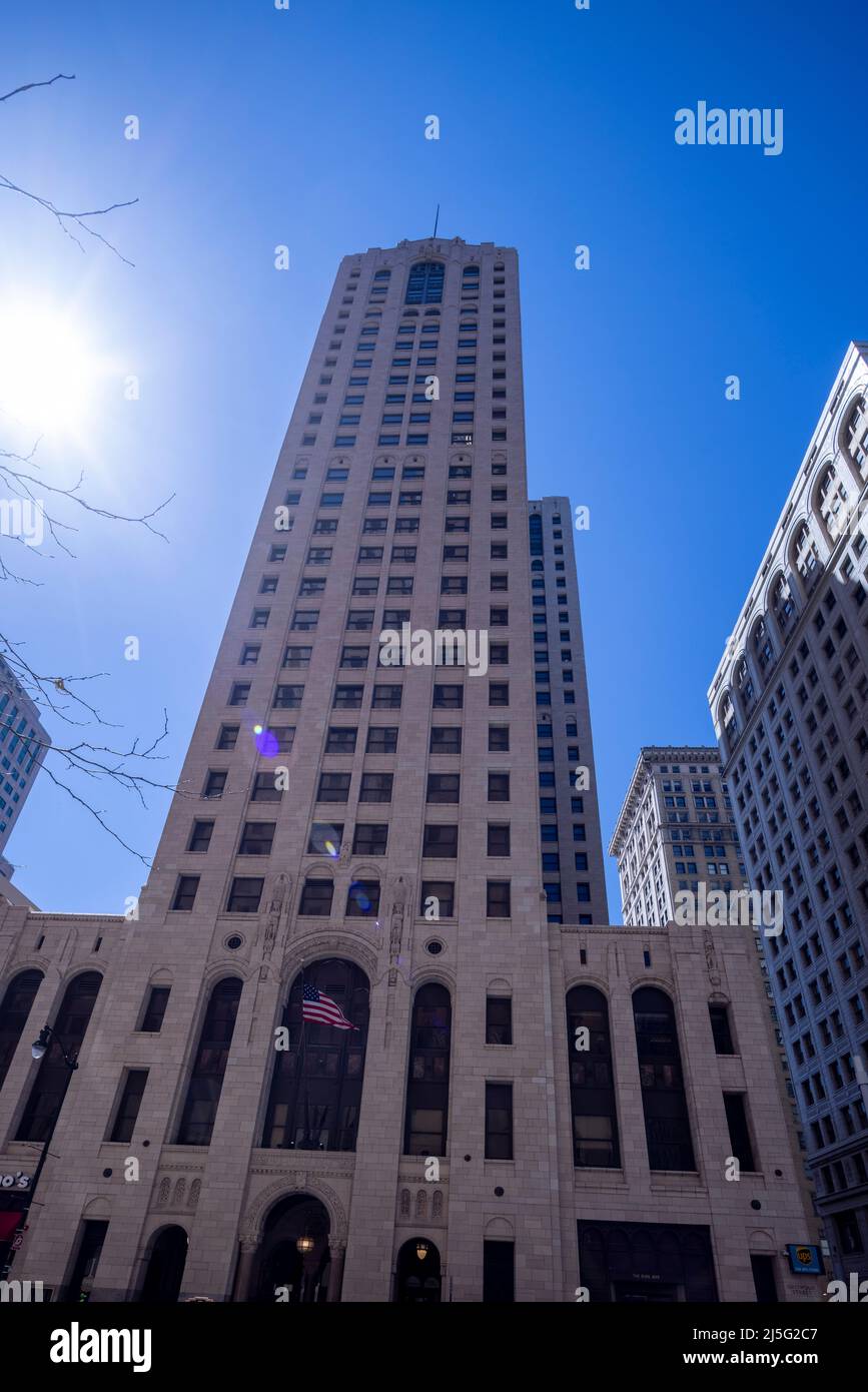 The Buhl Building skyscraper and classA office center in Downtown