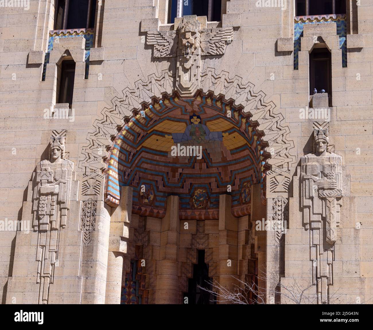 Corrado Parducci sculptures at the Guardian Building photo 1