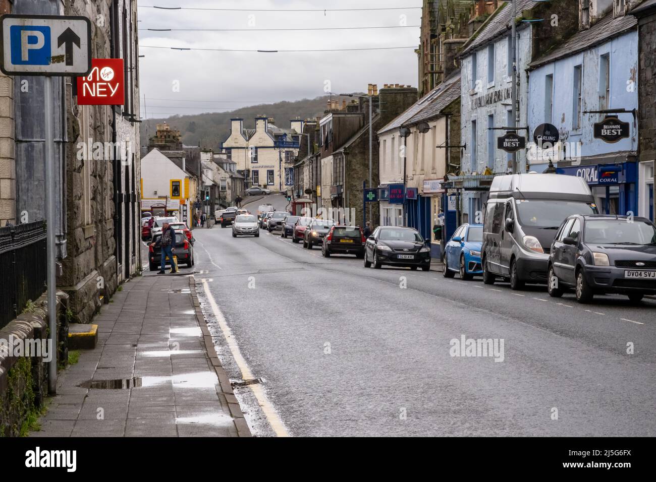 Victoria street newton stewart hires stock photography and images Alamy