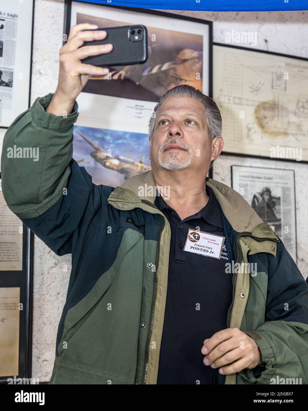 Bezdekov Czech Republic 23rd Apr 22 Francis Gary Powers Jr The Son Of U S Pilot Of U2 Spying Aircraft Shot Down During The Cold War By The Then Soviet Union Visits The