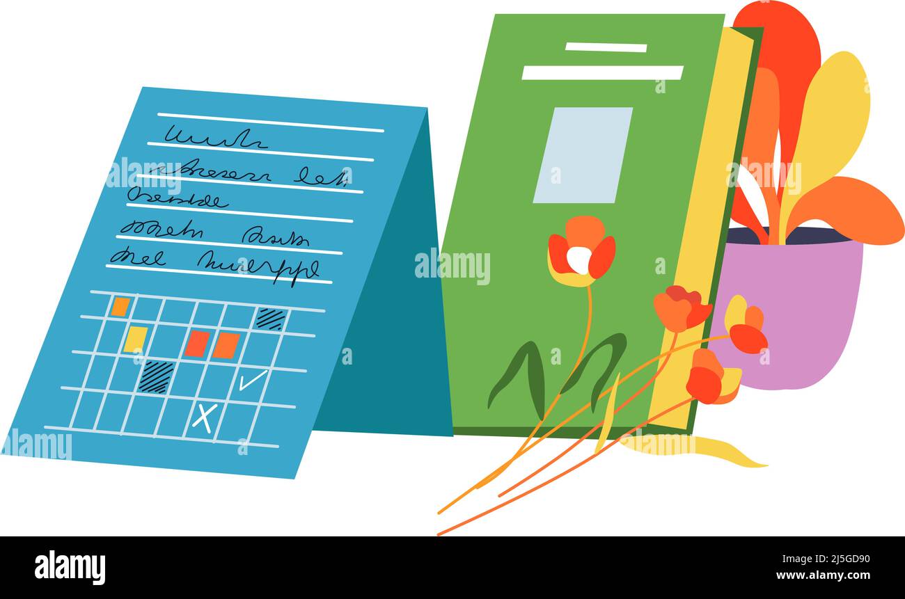 Organizer or planner calendar for personal life life and routine ...