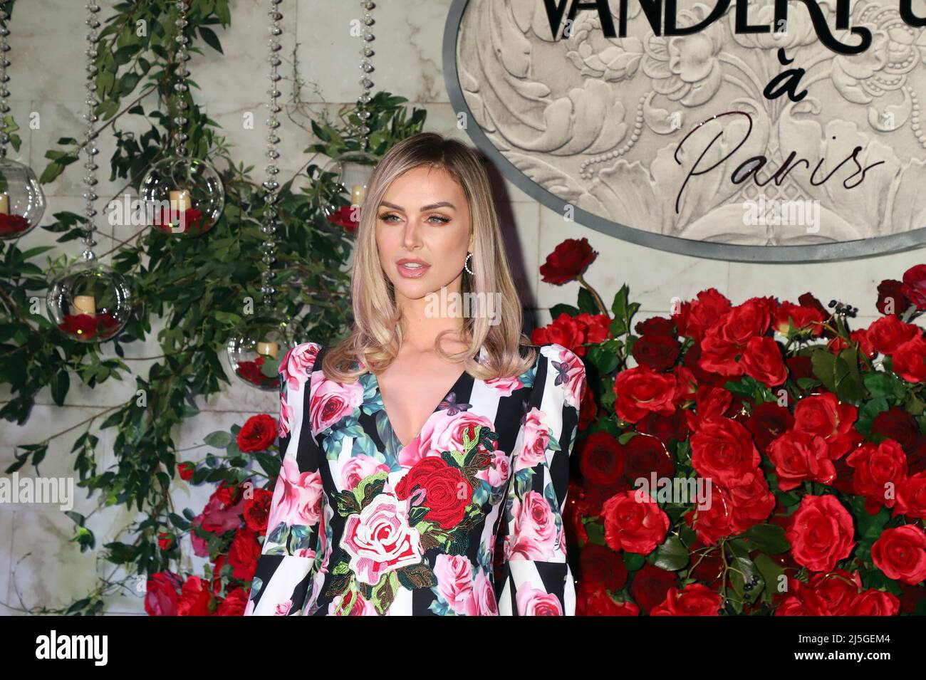 Lala Kent Attends VANDERPUMP A PARIS Grand Opening Paris Hotel & Casino