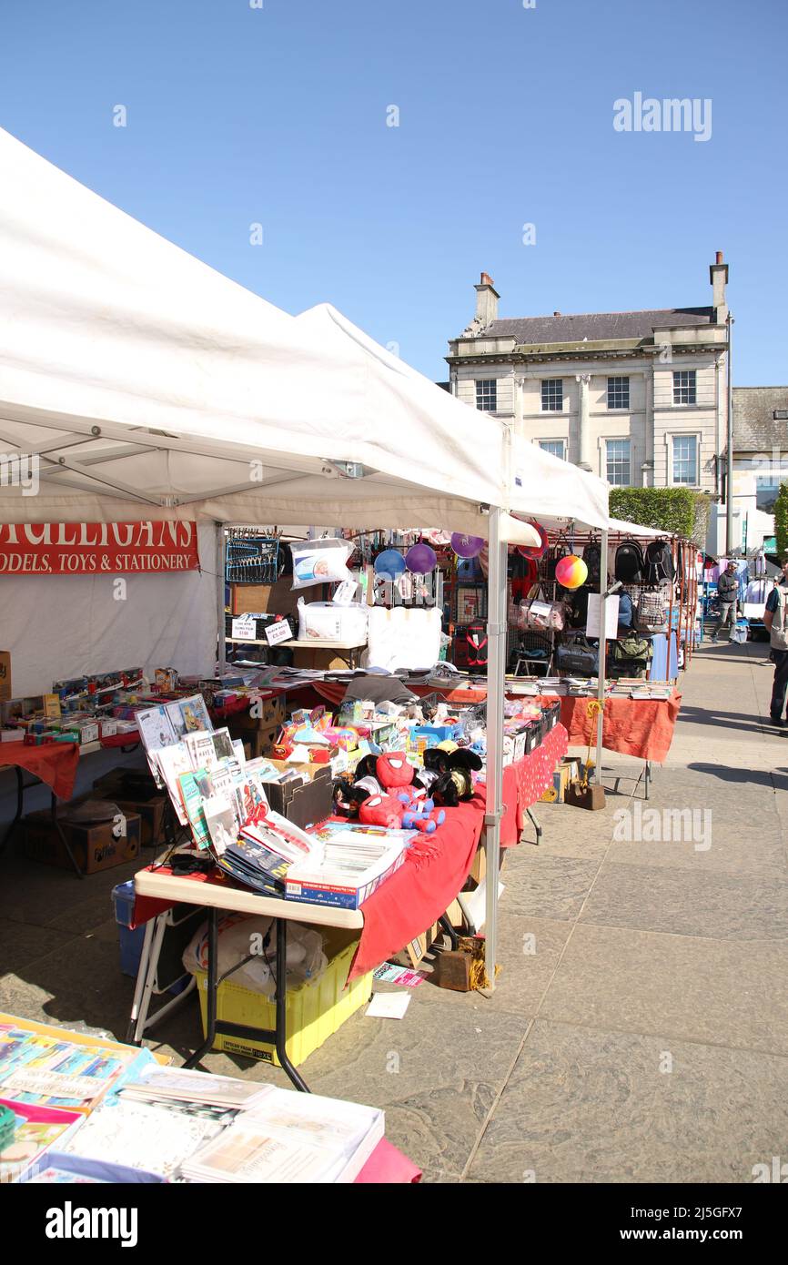 Newtownards saturday market hires stock photography and images Alamy