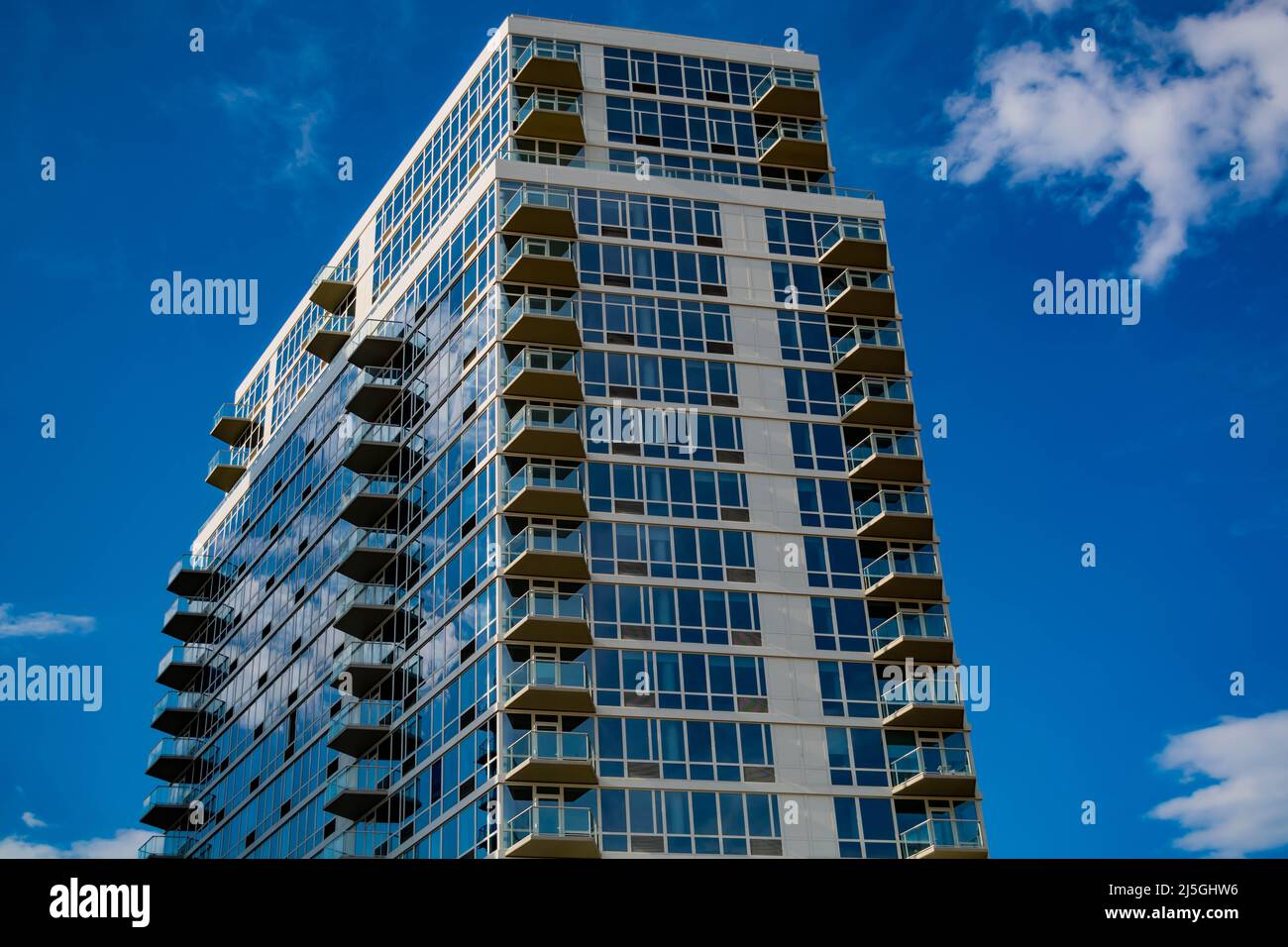 Picture of Luxury condos at the beach Stock Photo - Alamy