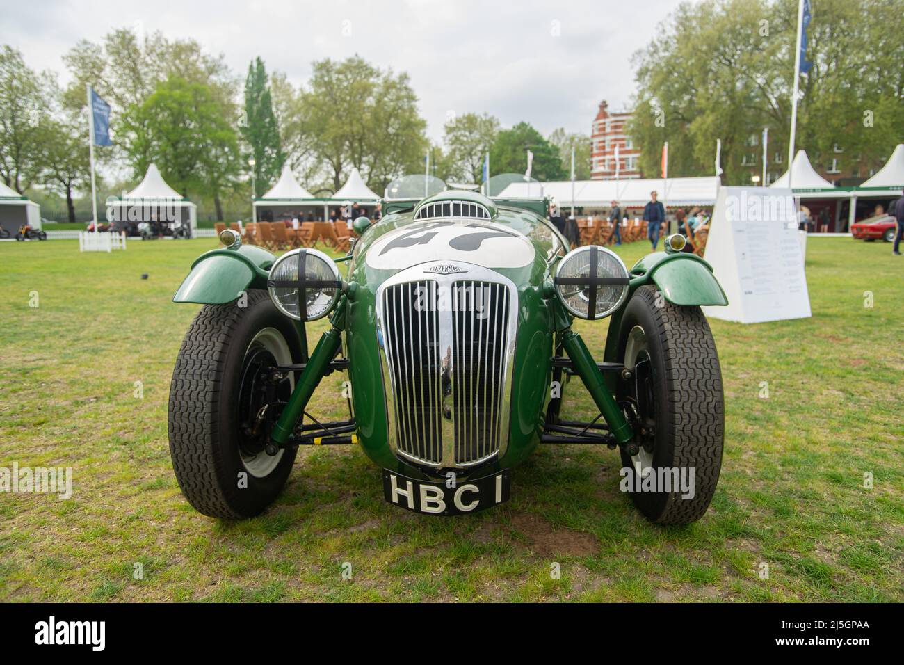 Chelsea car show in royal hospital hires stock photography and images