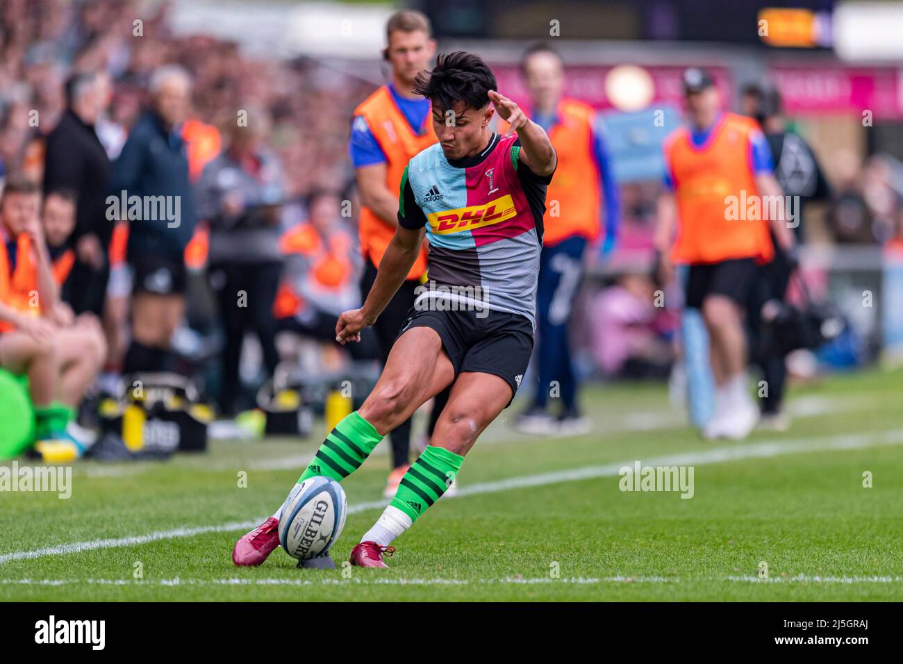 LONDON, UNITED KINGDOM. 23th, Apr 2022. Marcus Smith of Harlequins