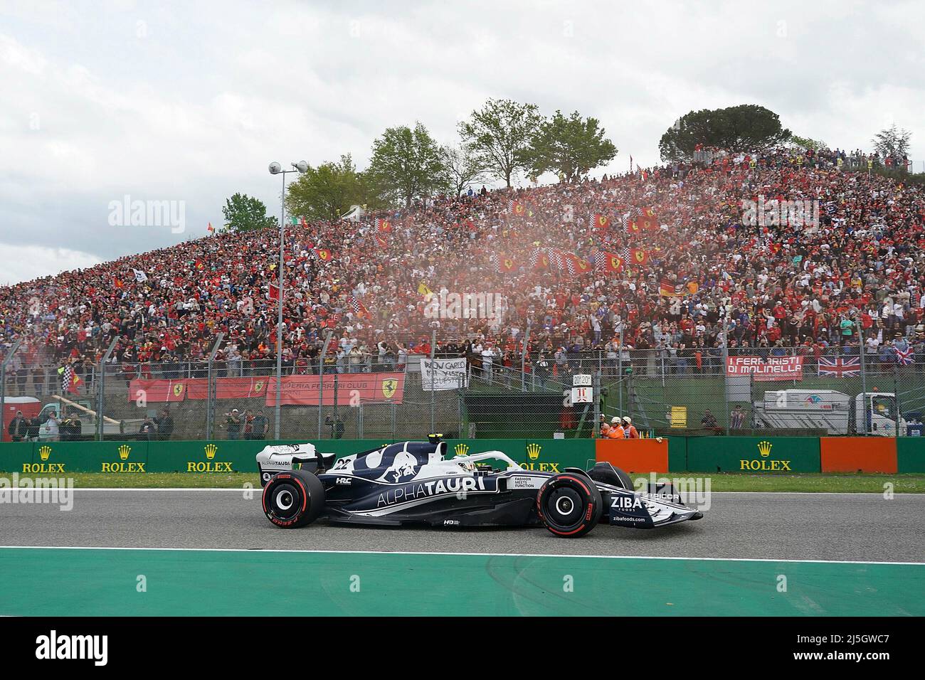 Imola, Italien. 23rd Apr, 2022. April 