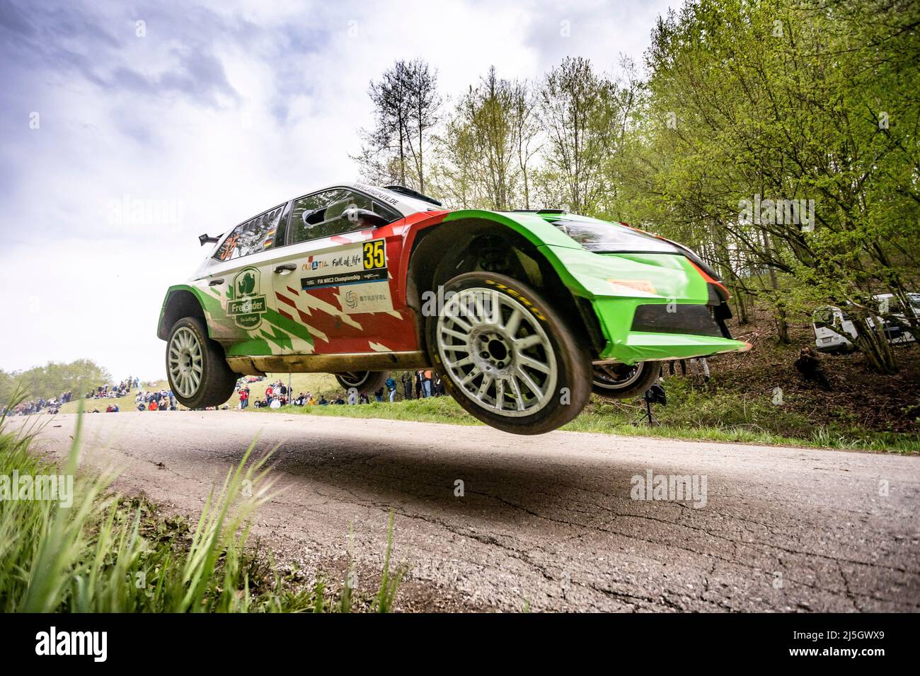 35 KREMER Armin (deu), GOTTSCHALK Timo (deu), Skoda Fabia Evo, action ...