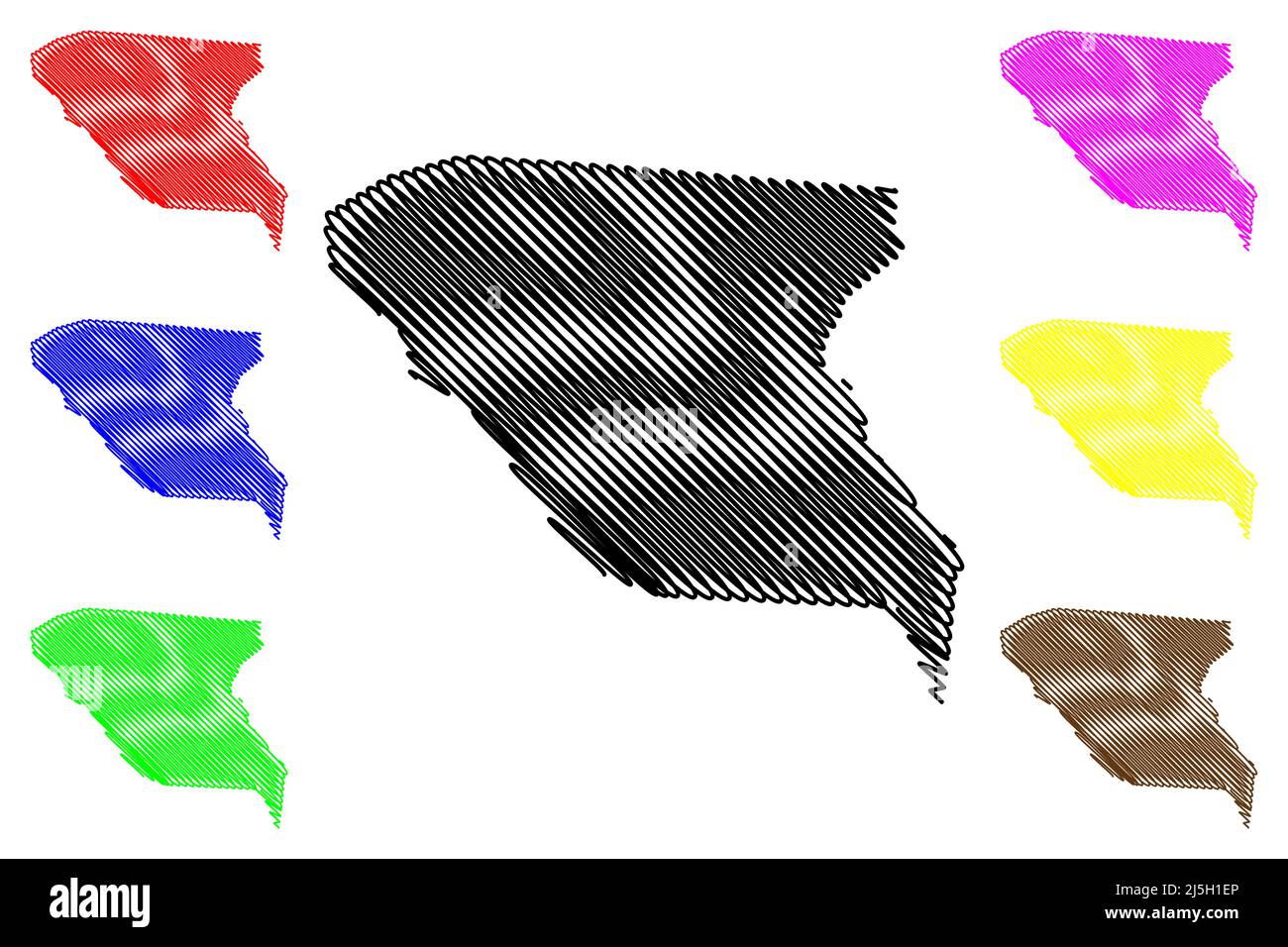 Amelia vector outline map hires stock photography and images Alamy