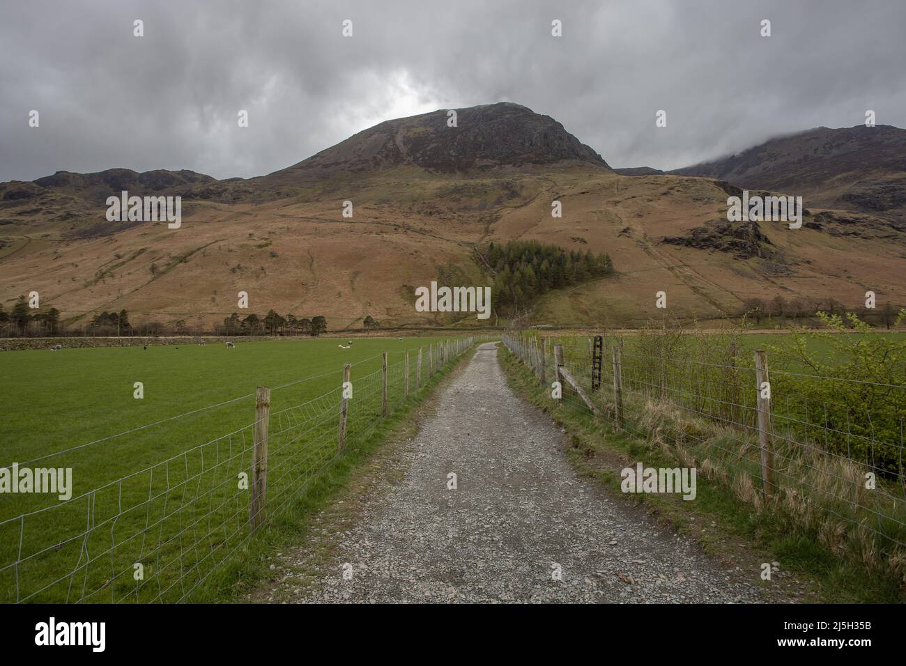 Landscape Images at the Lake District National Park in Cumbria - United Kingdom Stock Photo