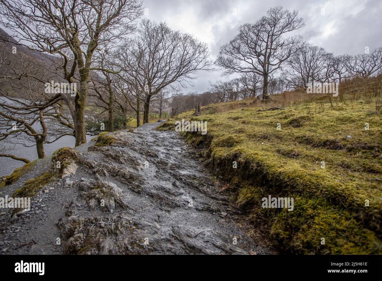 Landscape Images at the Lake District National Park in Cumbria - United Kingdom Stock Photo