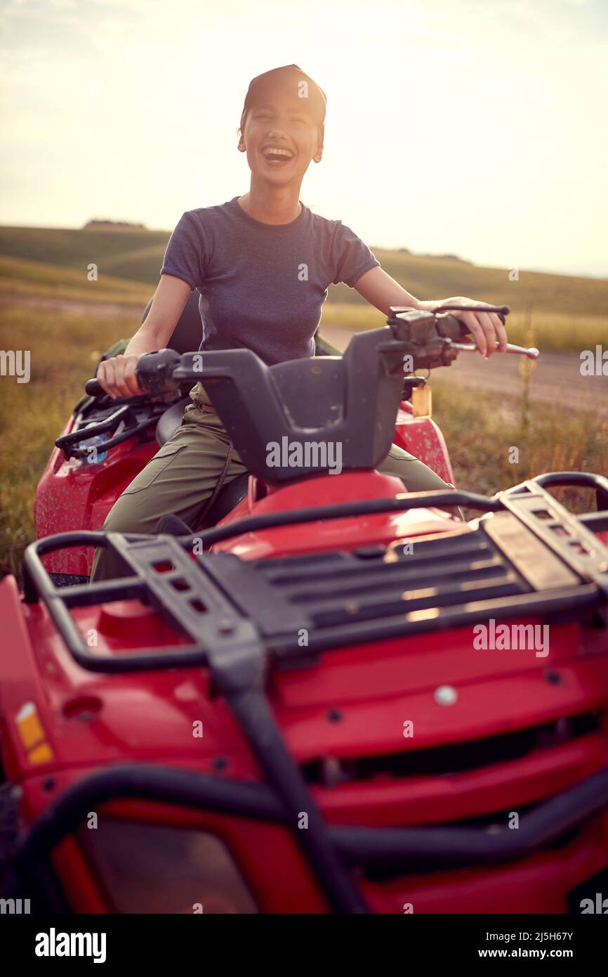 Quad bike quad bikes hi-res stock photography and images - Alamy