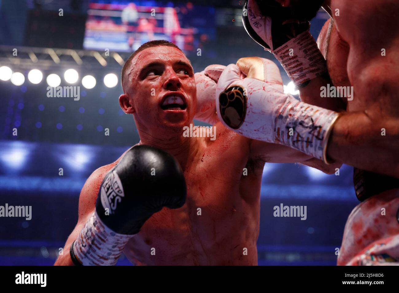 Boxing - Isaac Lowe v Nick Ball - Wembley Stadium, London, Britain - April  23, 2022 Nick Ball in action against Isaac Lowe Action Images via  Reuters/Andrew Couldridge Stock Photo - Alamy