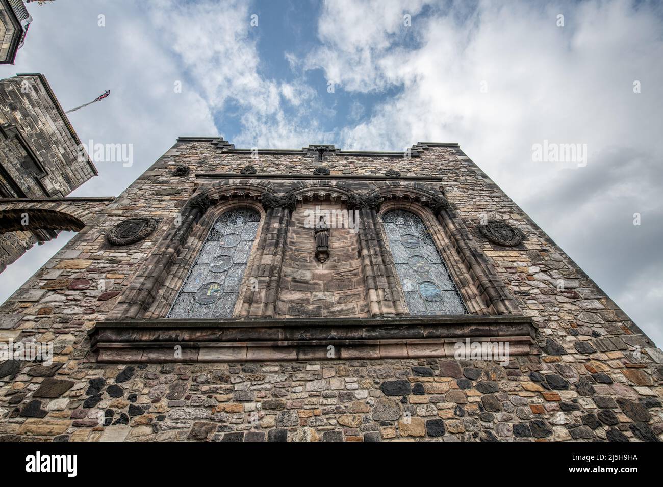 Exterior of Stained Glass Window, Edinburgh, Scotland Stock Photo Alamy