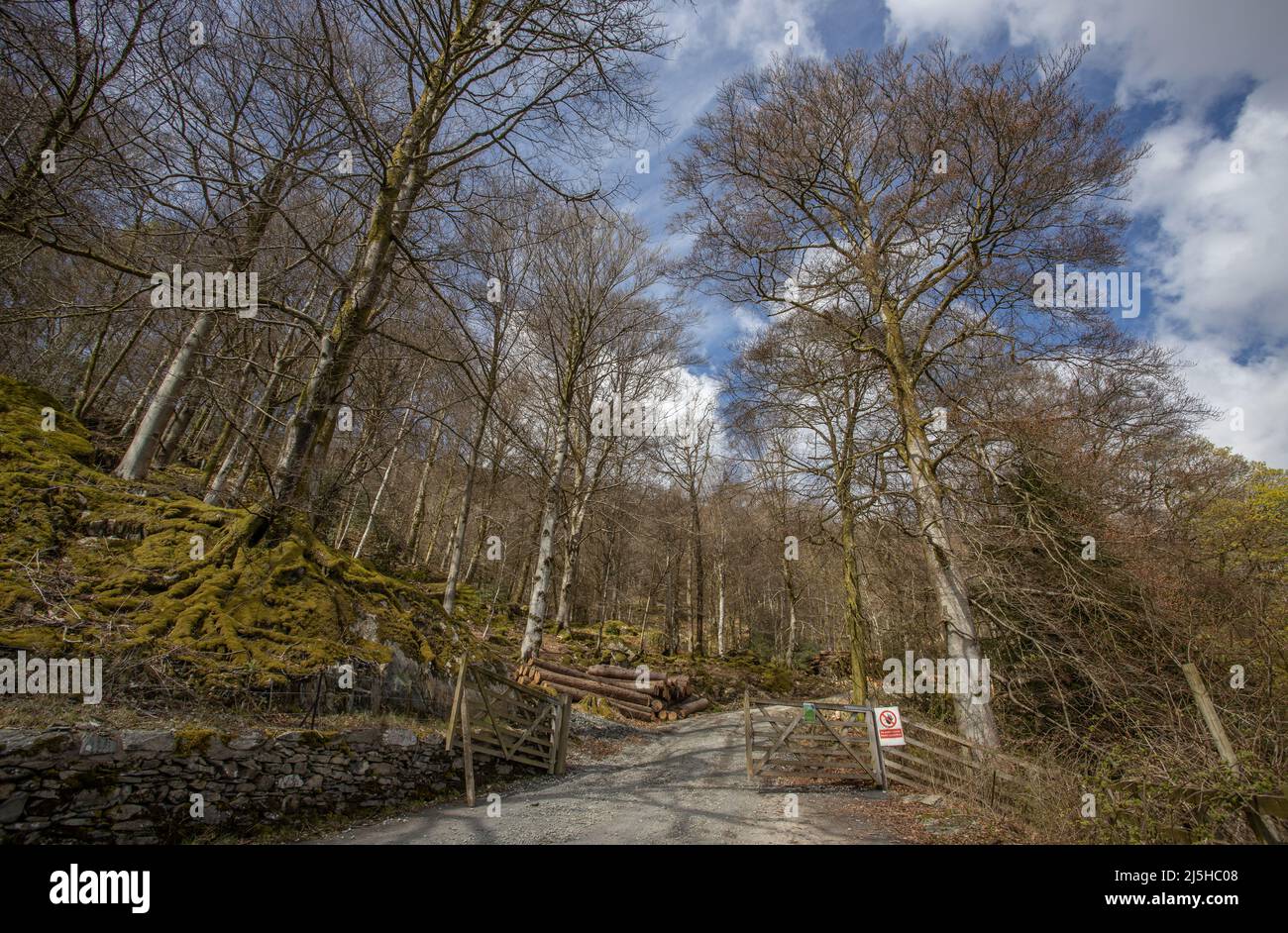 Landscape Images at the Lake District National Park in Cumbria - United Kingdom Stock Photo