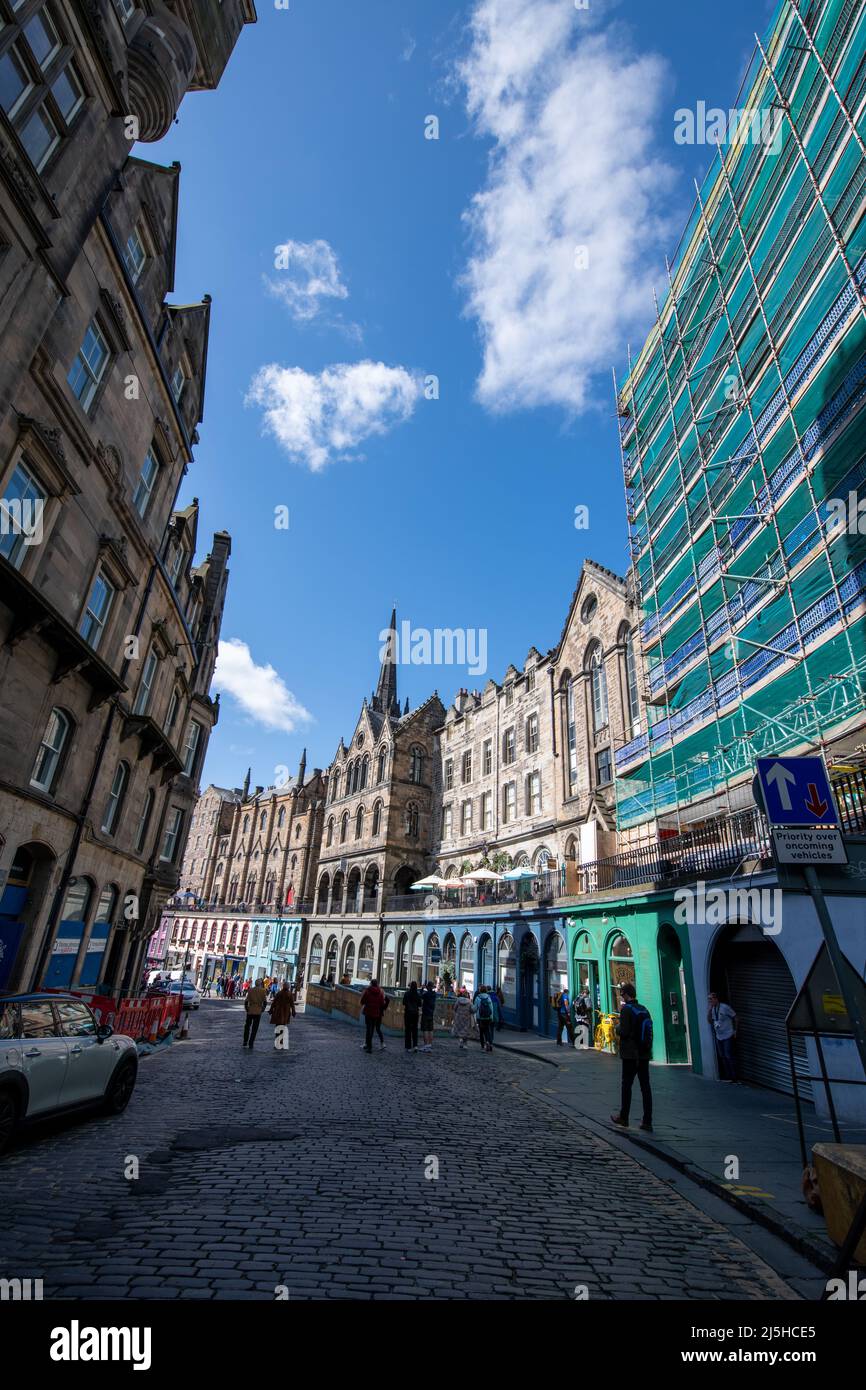 Victoria Street, Edinburgh, Scotland Stock Photo Alamy