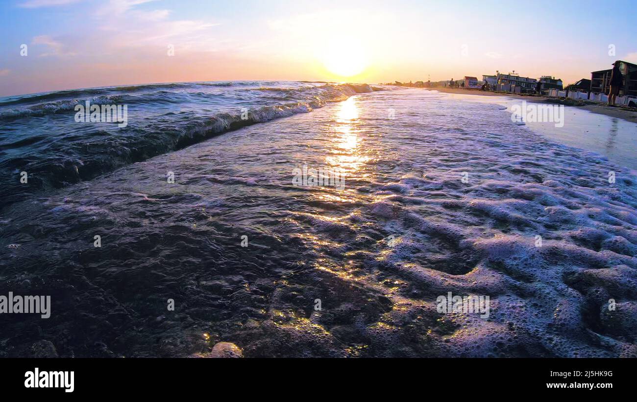 Low angle shot waves wide hi-res stock photography and images - Alamy