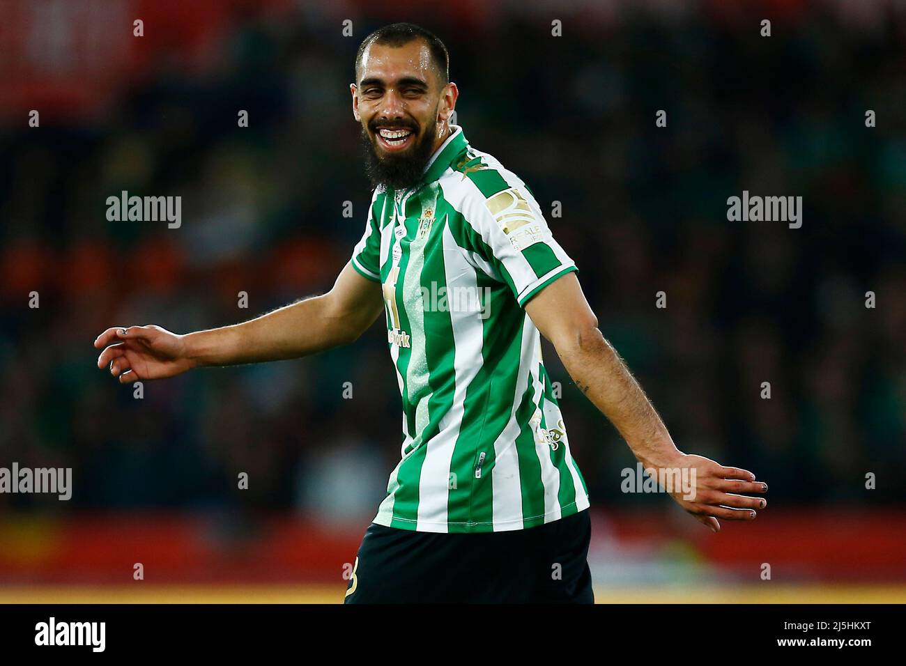 Gabriel Paulista of Valencia CF during the Copa del Rey match between Real  Betis and Valencia CF played at La Cartuja Stadium on April 23, 2022 in  Sevilla, Spain. (Photo by Antonio