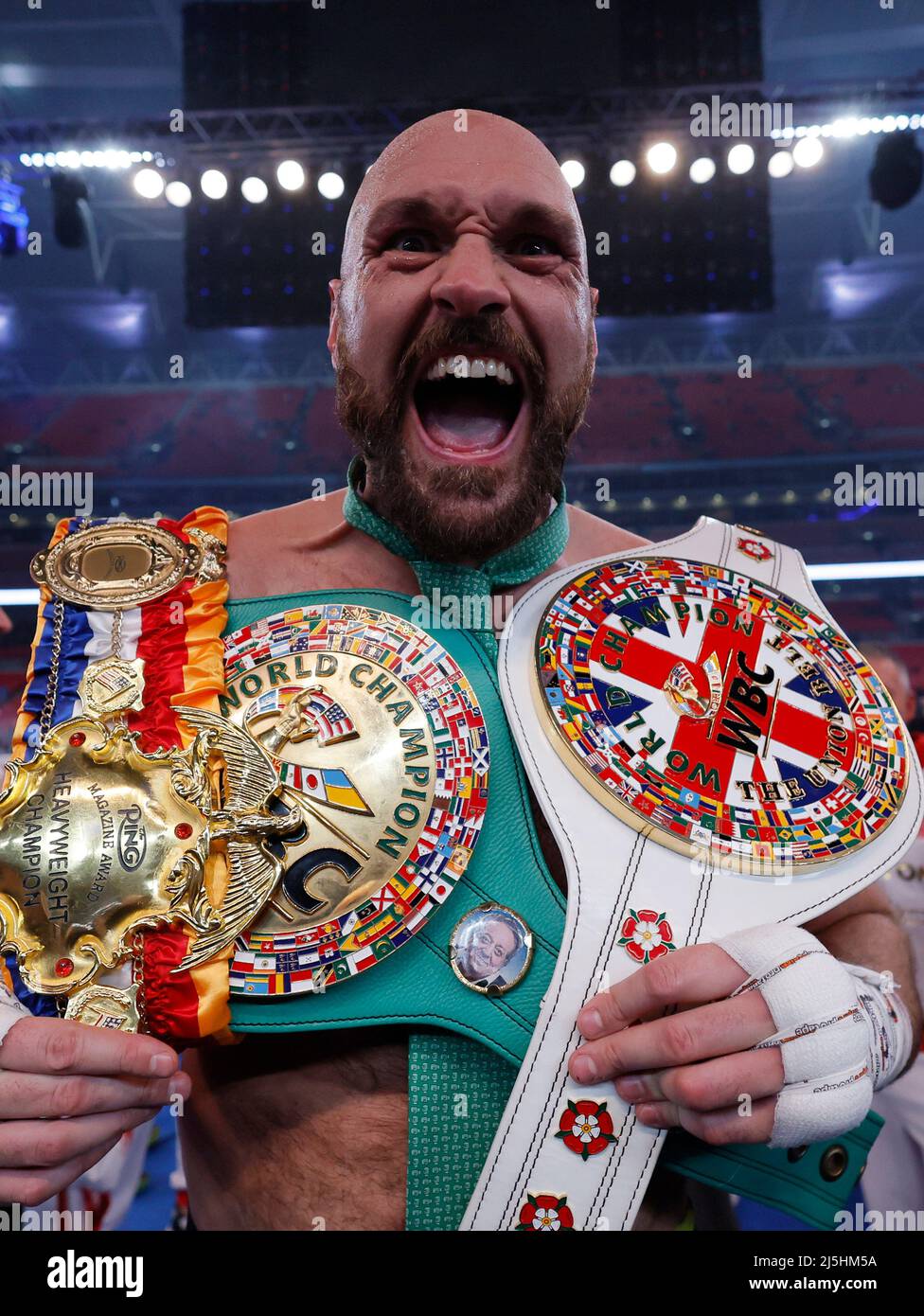 Dillian whyte belts hires stock photography and images Alamy