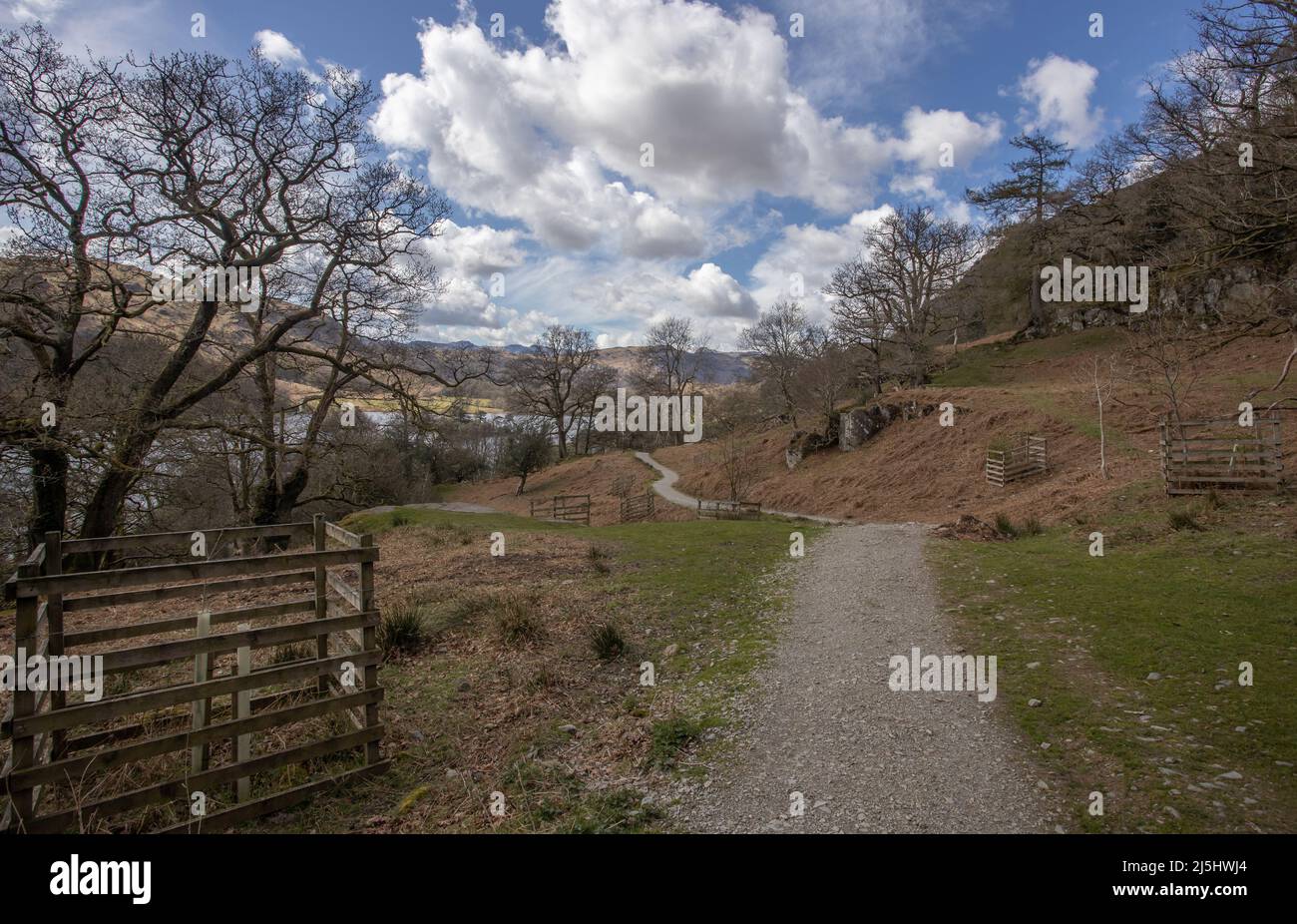 Landscape Images at the Lake District National Park in Cumbria - United Kingdom Stock Photo