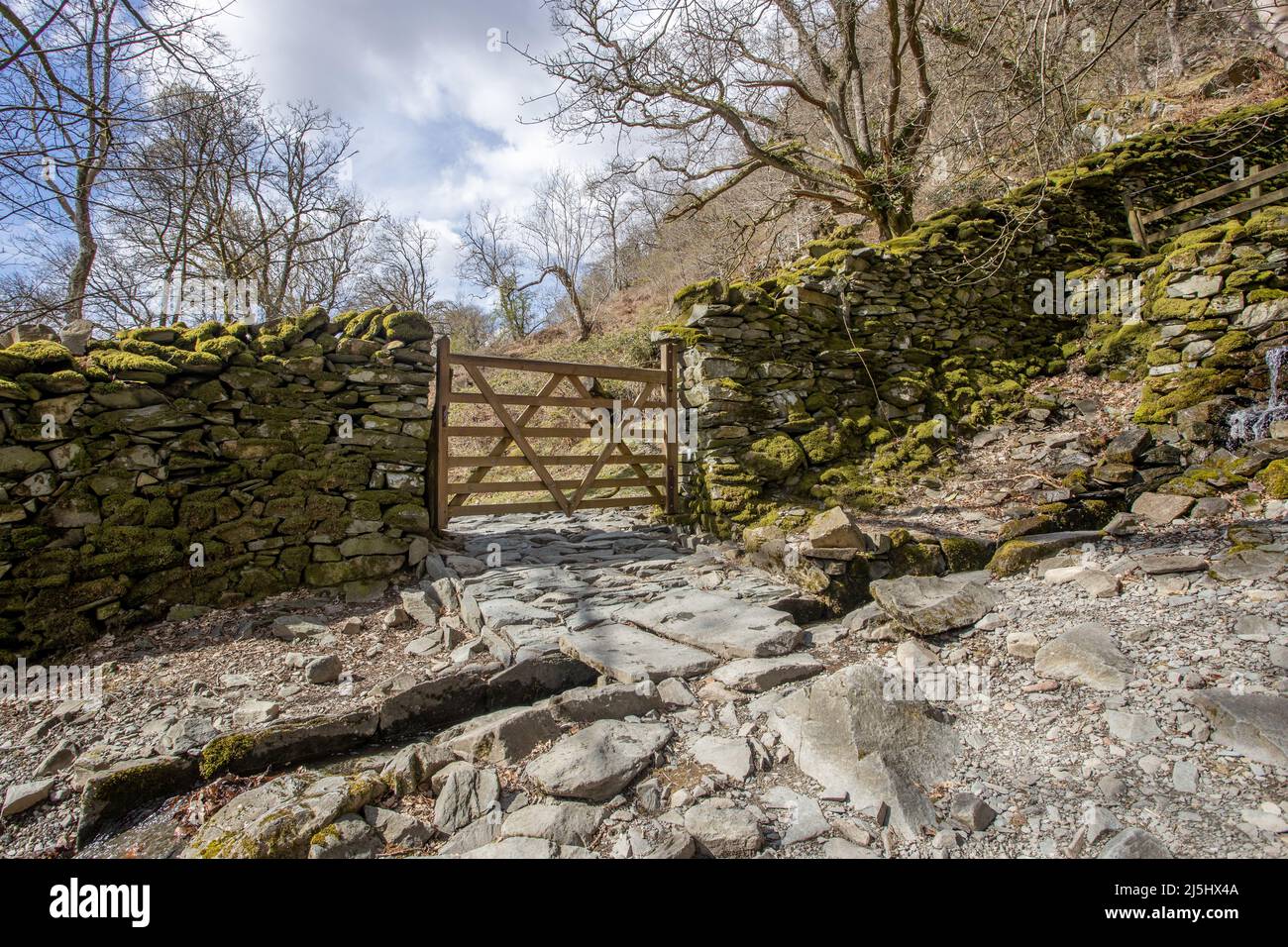 Landscape Images at the Lake District National Park in Cumbria - United Kingdom Stock Photo