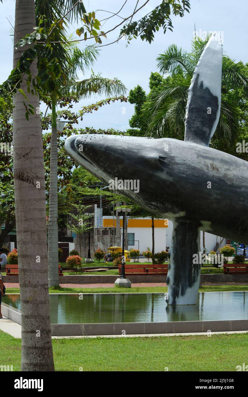 Large Whale Public Sculpture, Cadiz City, Negros Occidental ...