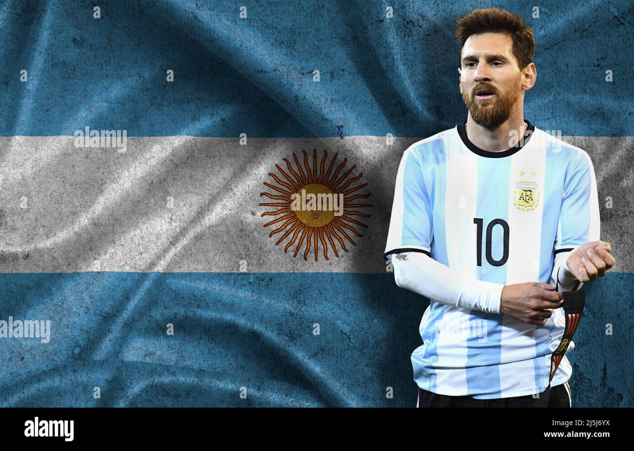 thumbnail image 2 of 2024 Leaf Flag Legend Lionel Messi #LE-13 Soccer Trading Card – Ungraded 2 of 6